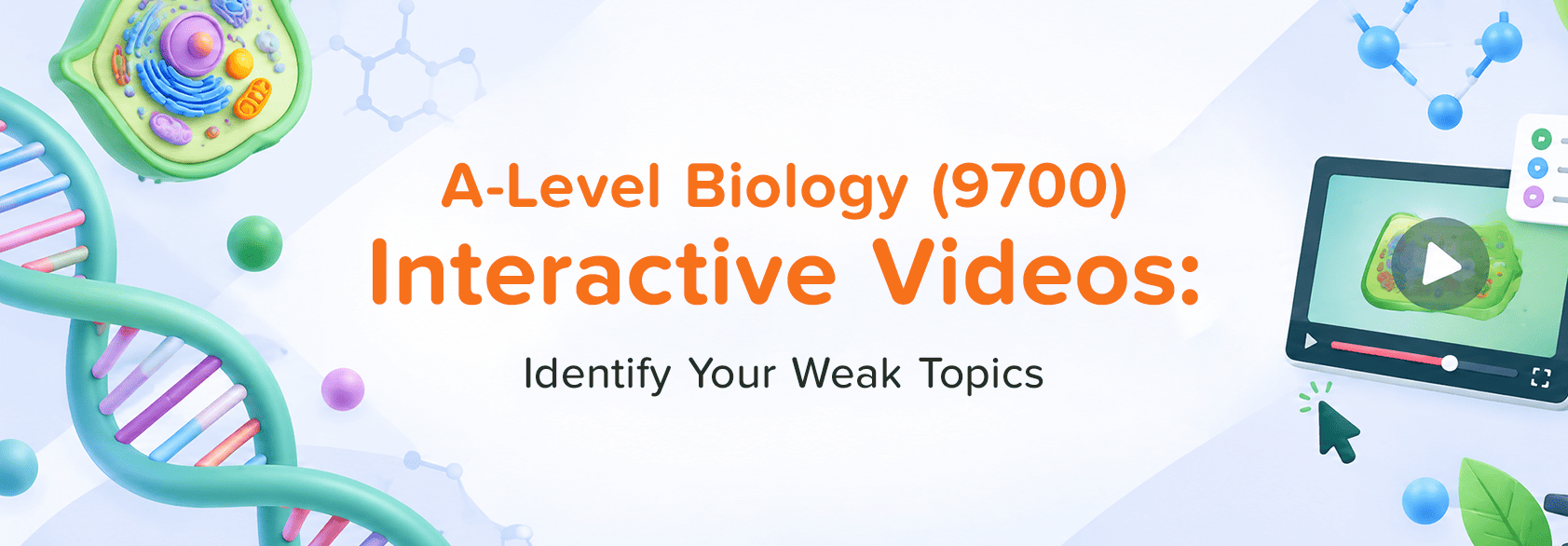 A Level Biology 9700 Interactive Videos: Master Complex Biology Concepts