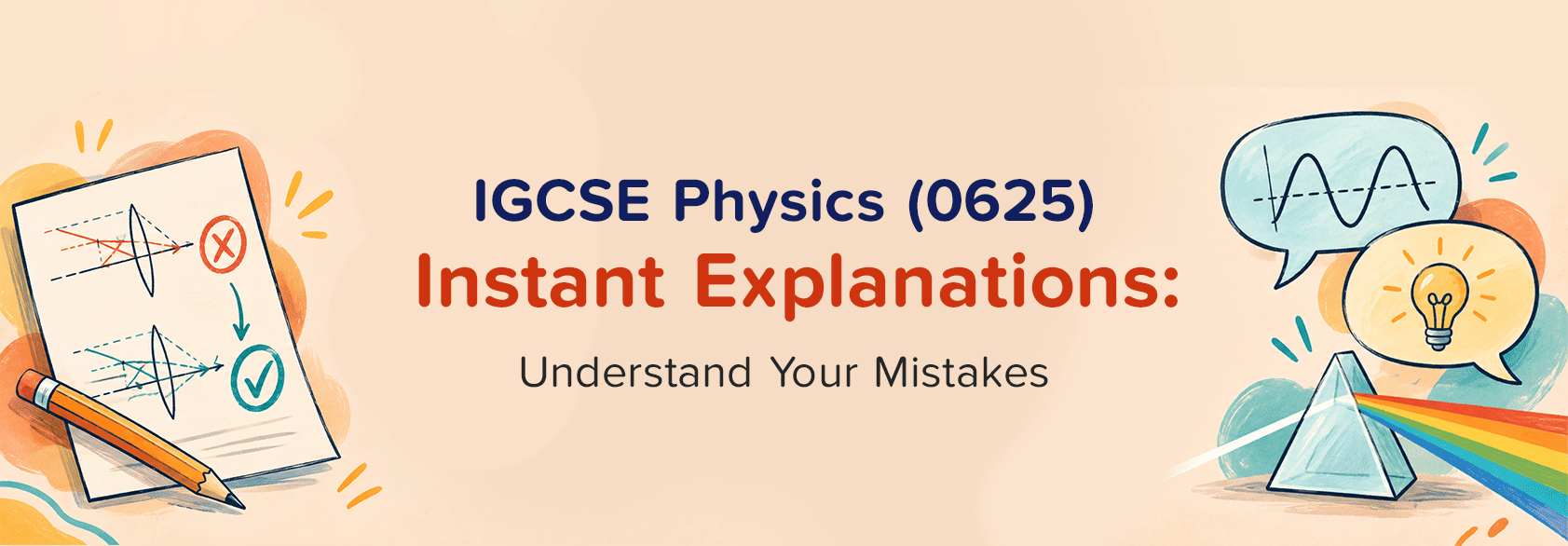 IGCSE Physics 0625 Instant Explanations: Understand Your Mistakes